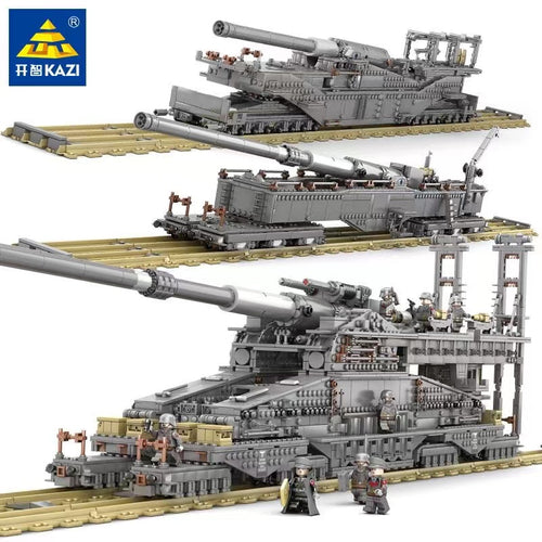 Afobrick KAZI KY10005 German 800mm Railway Gun Dora