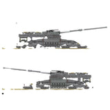 Afobrick KAZI KY10005 German 800mm Railway Gun Dora, view 4