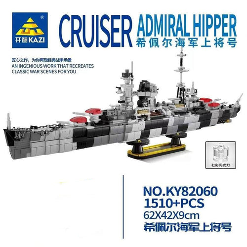 Afobrick KAZI KY82060 Admiral Hipper Cruiser