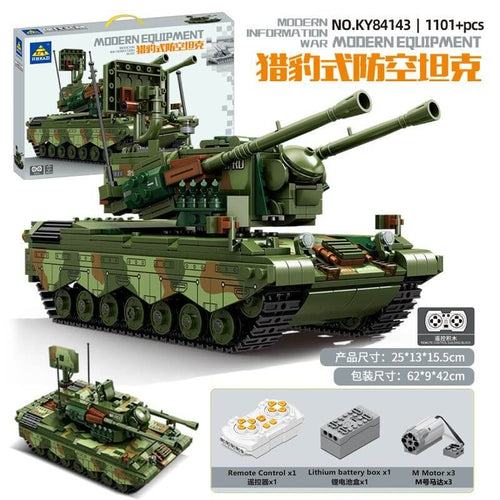 Afobrick KAZI KY84143 RC Flak Tank Gepard