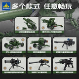 Afobrick KAZI Tom Long Legs M59 Cannon 8 IN 1, view 3