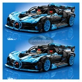 Afobrick KBOX 10211b Bugatti Bolide 3588PCS, view 6
