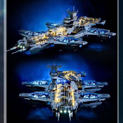 Afobrick KBOX 10218 Leaguer Heroes Helicarrier 3385PCS