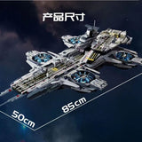 Afobrick KBOX 10218 Leaguer Heroes Helicarrier 3385PCS, view 3