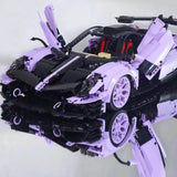 Afobrick KBOX 10252B PAGANI Huayrar R Purple 3428pcs, view 5