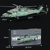 Afobrick KBOX 10300 Z-20 HNA carrier-based helicopter, view 2