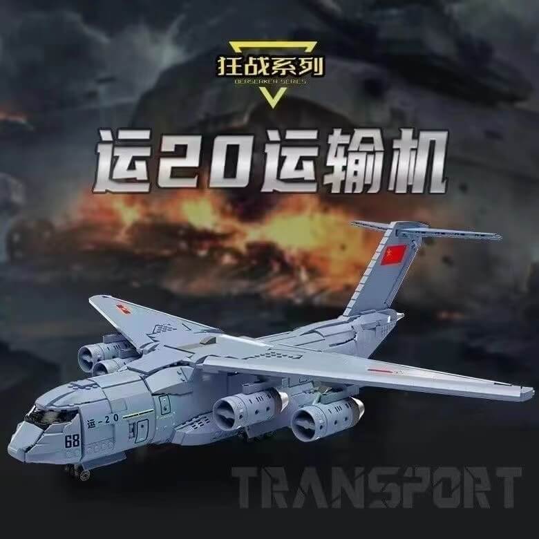 Afobrick KBOX 10305 Y-20 transport aircraft