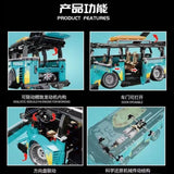 Afobrick KBOX 10510 Volkswagen 2550PCS 1:10, view 6