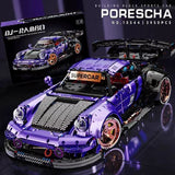 Afobrick KBOX 10544 Low-riding retro Porsche 911, view 2