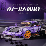 Afobrick KBOX 10544 Low-riding retro Porsche 911, view 6