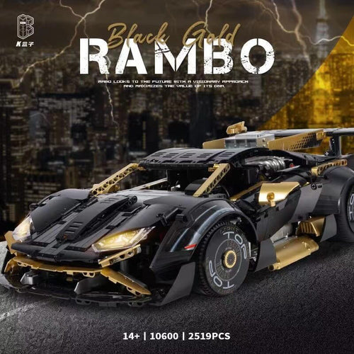 Afobrick KBOX 10600 Black Gold Lamborghini Huracán STO