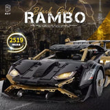 Afobrick KBOX 10600 Black Gold Lamborghini Huracán STO, view 4