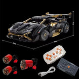 Afobrick KBOX 10600 Black Gold Lamborghini Huracán STO, view 6