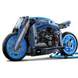 Afobrick KBOX 10217 Bugatti Diavel motorcycle, view 2