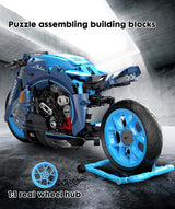Afobrick KBOX 10217 Bugatti Diavel motorcycle, view 4