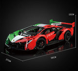 Afobrick KBOX 10222 Lamborghini Veneno(3611PCS), view 4