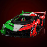 Afobrick KBOX 10222 Lamborghini Veneno(3611PCS), view 5