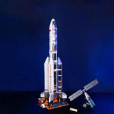 Afobrick Keeppley K10215 Long March 5 experimental cabin, view 2