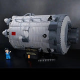 Afobrick Keeppley K10216 Tianhe Core Module Large Column Section, view 2