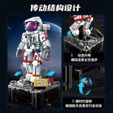 Afobrick Keeppley K10234 Astronauts on the moon, view 2