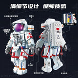 Afobrick Keeppley K10234 Astronauts on the moon, view 3