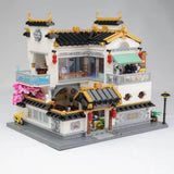 Afobrick Keeppley K18002 New Chinese Style Streetscape, view 2