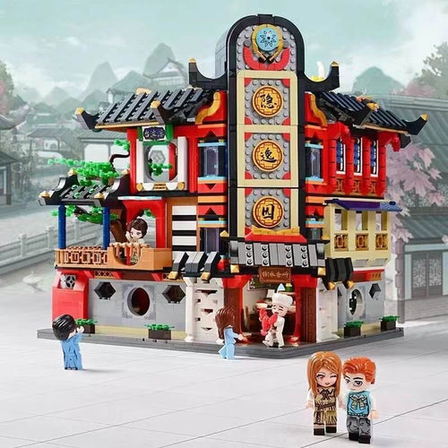 Afobrick Keeppley K18003 New Chinese Style Streetscape：YinYi Garden