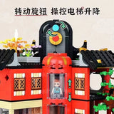 Afobrick Keeppley K18003 New Chinese Style Streetscape：YinYi Garden, view 4