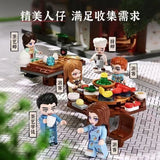 Afobrick Keeppley K18003 New Chinese Style Streetscape：YinYi Garden, view 5