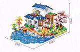 Afobrick Keeppley K18004 Dali Erhai Lake and Flowers, view 5