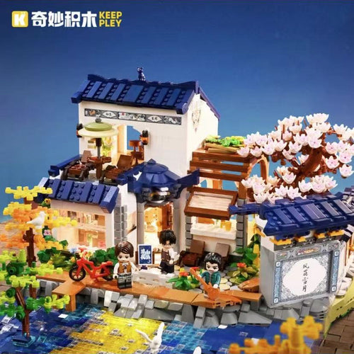 Afobrick Keeppley K18005 Dali Erhai Lake and Moon