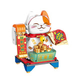 Afobrick Keeppley K19902 Lucky Fortune Cat, view 2