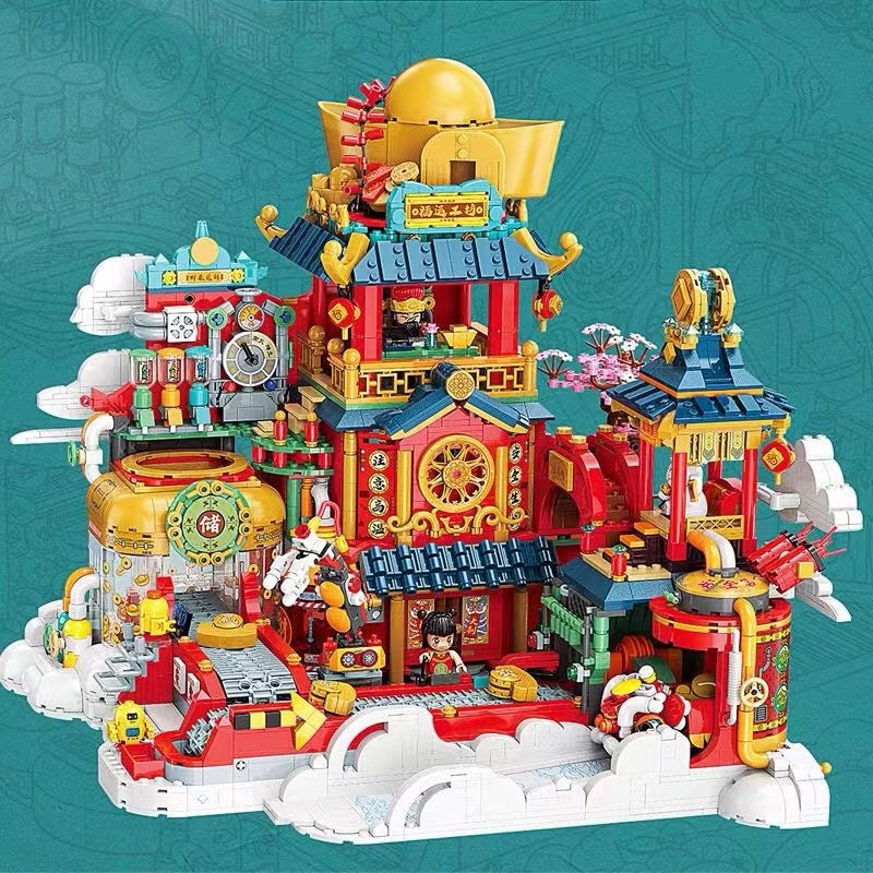 Afobrick Keeppley K19903 Lucky Factory