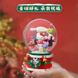 Afobrick Keeppley K20836 HelloKitty Christmas Music Box, view 2