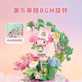 Afobrick Keeppley Melody and Kuromi Music Box, view 3