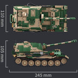Afobrick LEYI 66059 Elephant tank destroyer, view 3