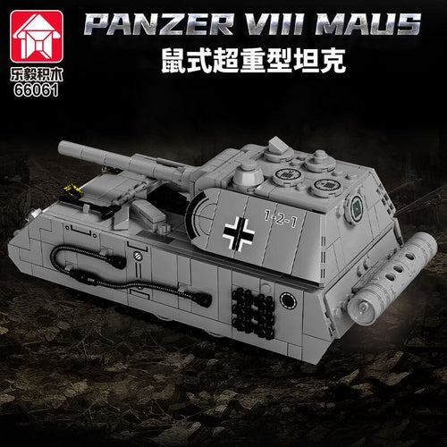 Afobrick LEYI 66061 Maus super heavy tank
