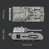 Afobrick LEYI 66061 Maus super heavy tank, view 3