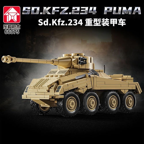 Afobrick LEYI 66075 SD.KFZ.234 PUMA