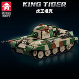 Afobrick LEYI 66077 King Tiger Tank, view 2