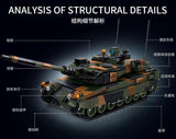 Afobrick LEYI 66097 Leopard 2A6 Tank, view 3