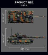 Afobrick LEYI 66097 Leopard 2A6 Tank, view 5