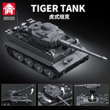 Afobrick LEYI 66106 Tiger Tank, view 3
