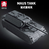 Afobrick LEYI 66112 Maus Tank, view 3