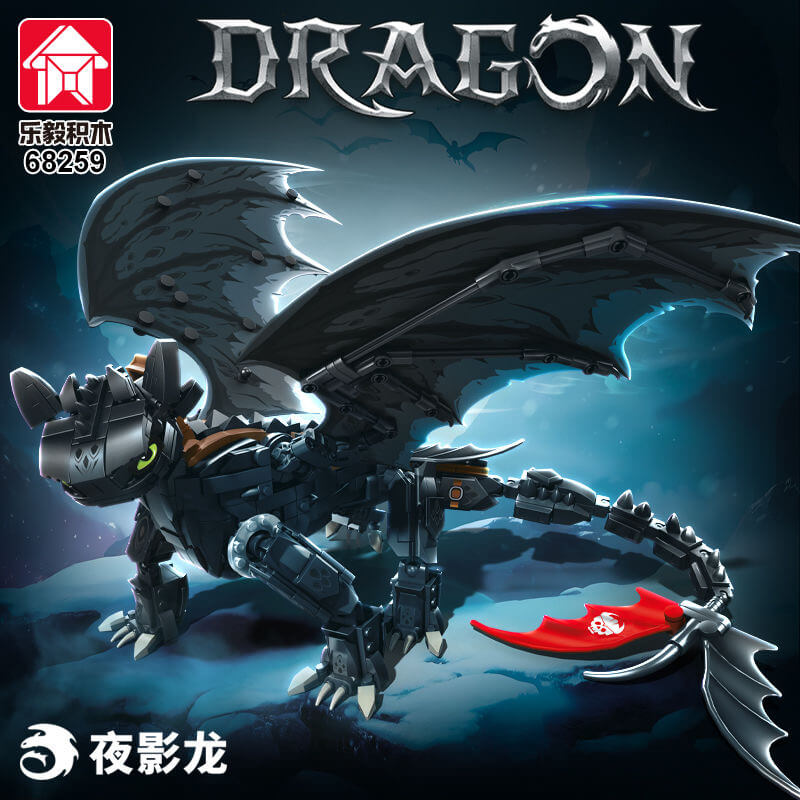 Afobrick LEYI 68259 Shadow Dragon