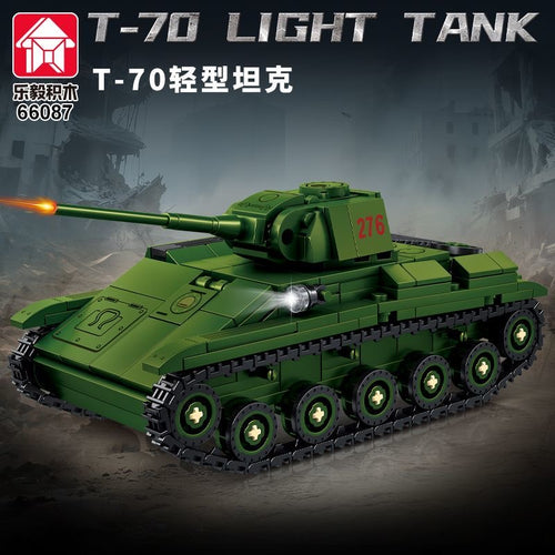 Afobrick LEYI 66087 T-70 LIGHT TANK