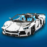 Afobrick LEZHUANG LZ2101 Lamborghini Aventador SVJ Roadster 1:8, view 4
