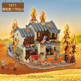 Afobrick Loz 1071 Autumn Mini Brick, view 2