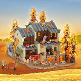 Afobrick Loz 1071 Autumn Mini Brick, view 3