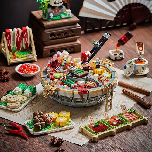 Afobrick Loz 1072 Sichuan Hot Pot MINI Brick